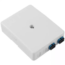 FTTH Indoor 2-port optical fiber micro terminal box